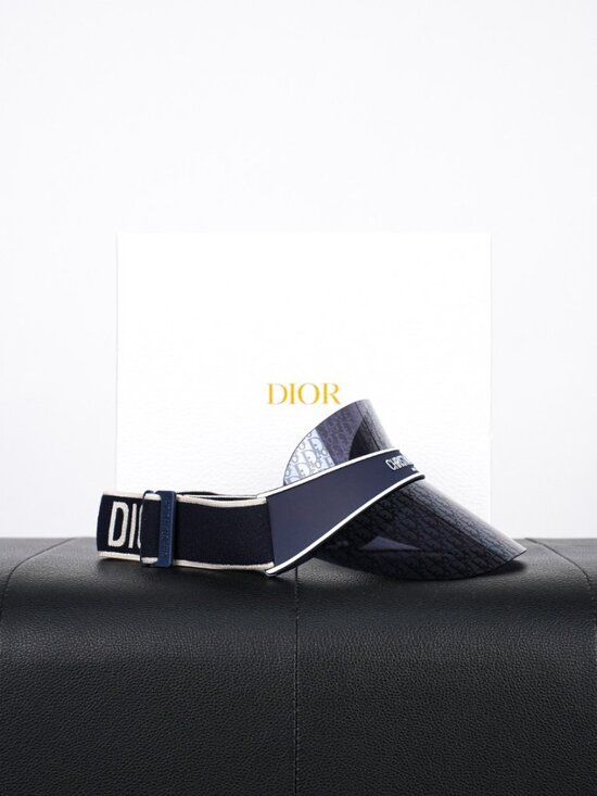 Dior Accessories - Dior Classic Print Sun Hat / Flat Cap - UV Protection